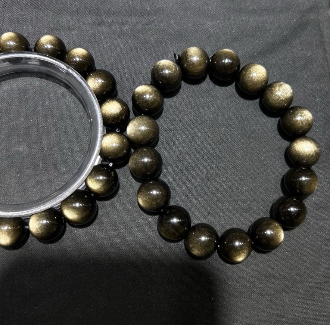 Gold Obsidian real photo 1