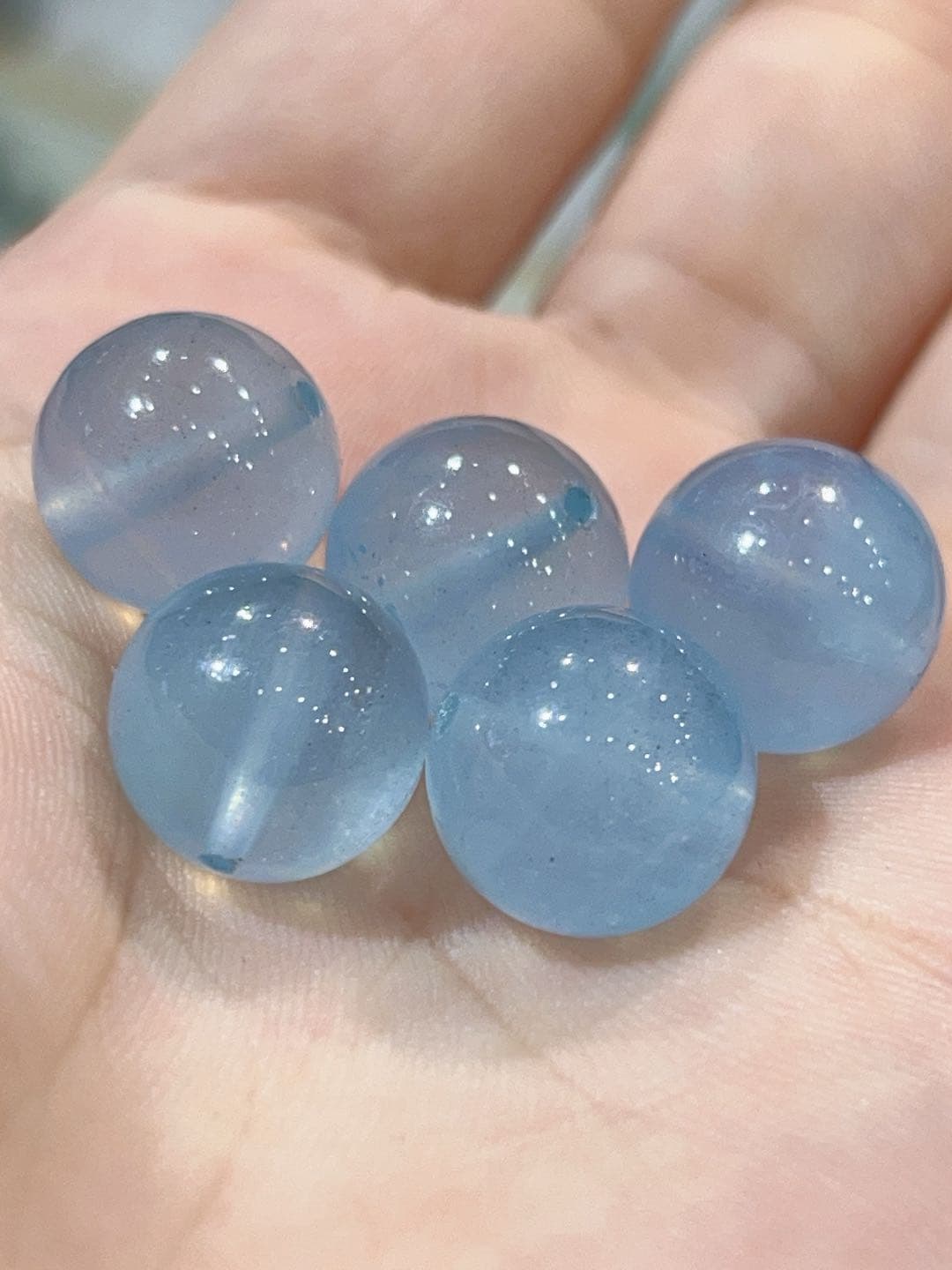 Blue Aquamarine real photo 1