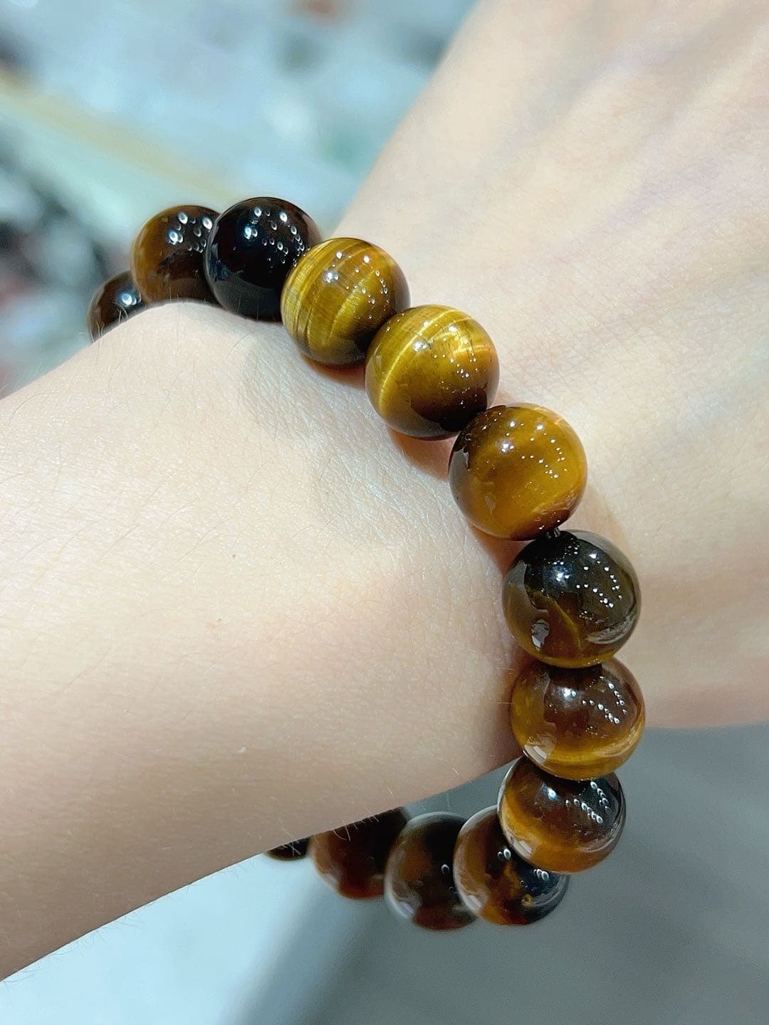 Yellow Tiger Eye real photo 1