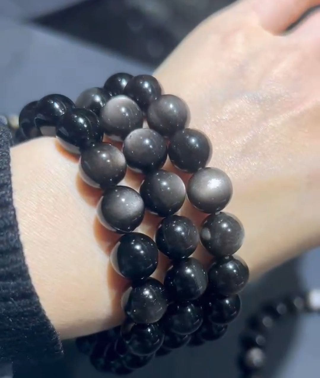 Silver Obsidian real photo 1